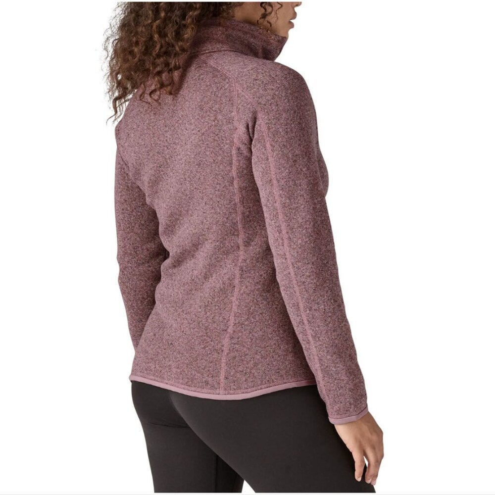 Patagonia Women's Better Sweater 1/4 Zip Pullover in Stormy Mauve Size Small - Picture 2 of 6